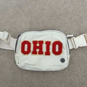 Ohio White and Red Bag